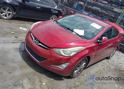 2015 Hyundai Elantra Se из США, поврежденный, VIN 5NPDH4AE4FH637559
